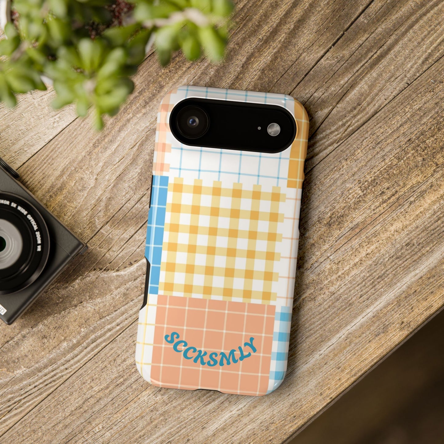 Joy Checkmate Phone Case for Apple