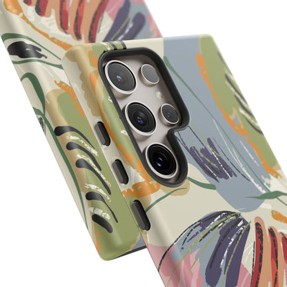 Botanical Strokes Palette Tough Phone Case for Samsung