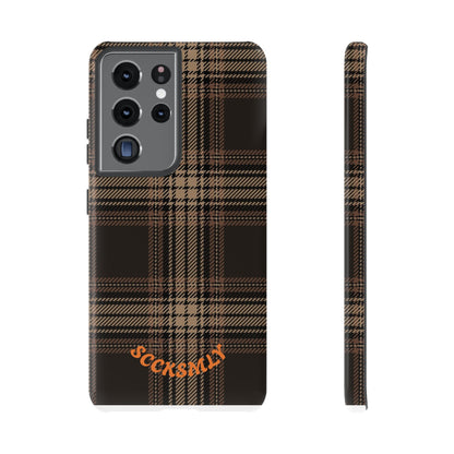 Brown Bread Plaid Tough Phone Case Samsung