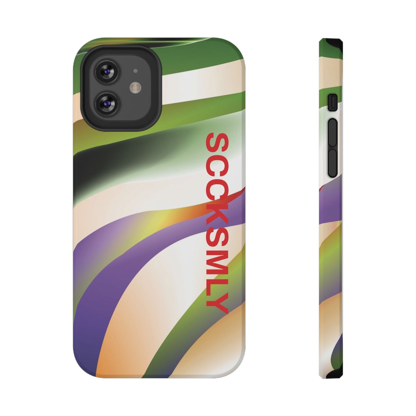 Green Waves Phone Case for "IOS or Apple"