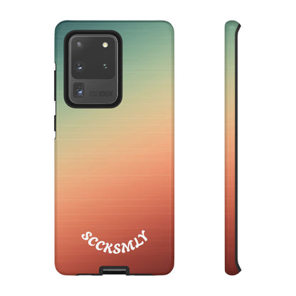 Warm Ombré Tough Phone Case for Samsung