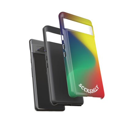 Fruit Stripe Picasso Tough Phone Case for Google Pixel