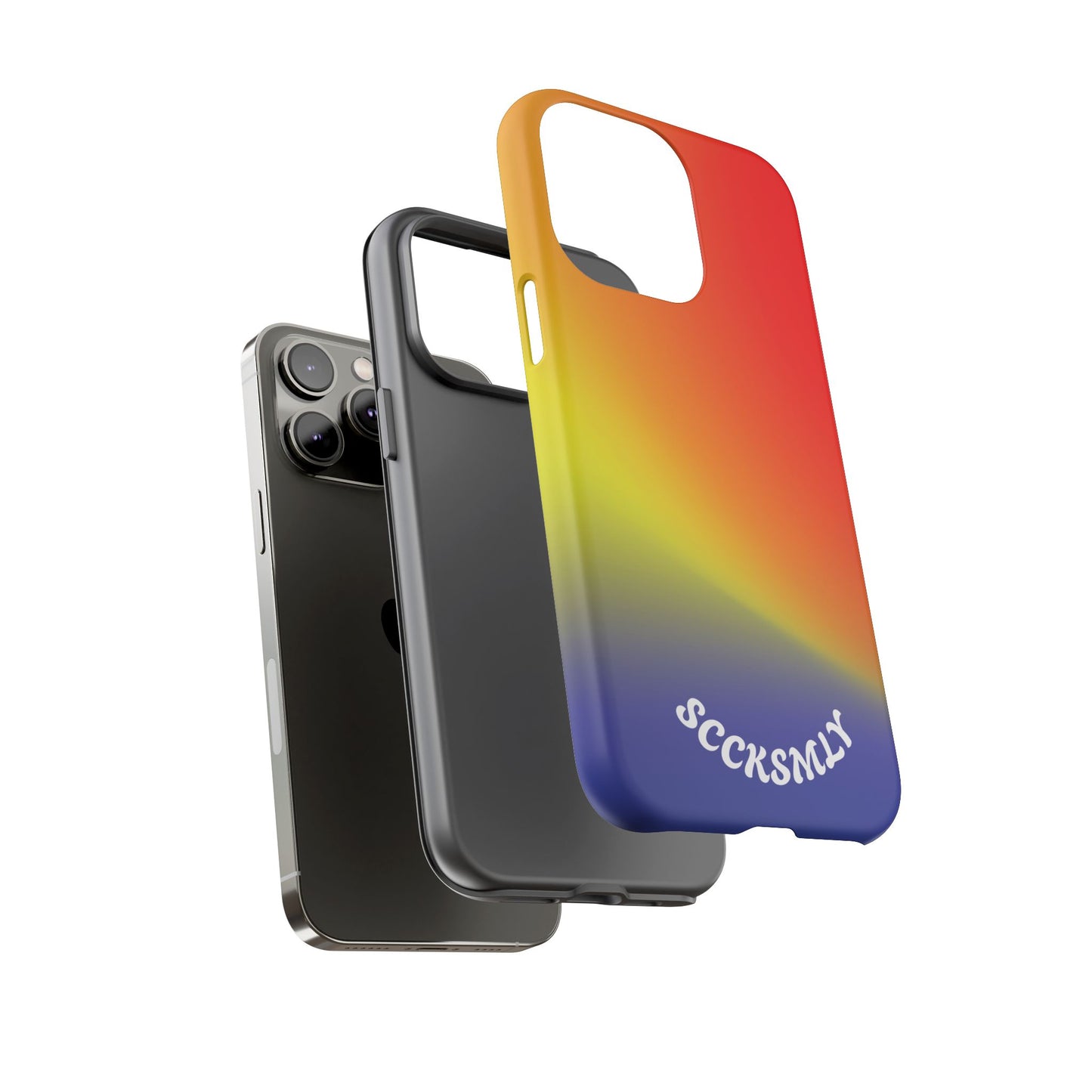 Volcanic Rain Tough Phone Case for Apple