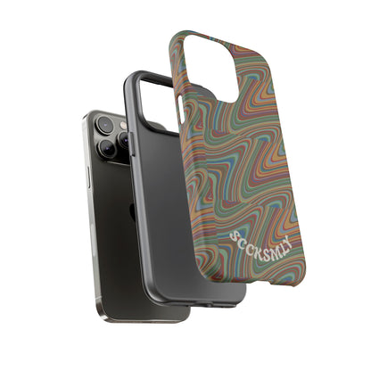 Earthly Waves Tough Phone Case for Apple