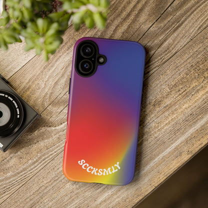 Liquid Dusk Tough Phone Case for Apple
