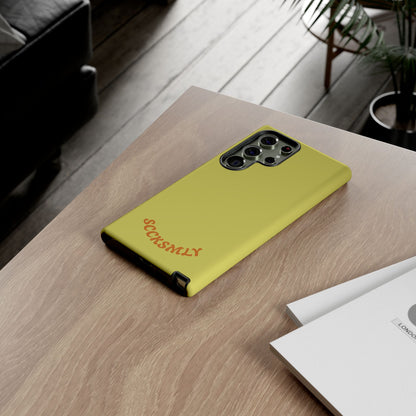 SOLID Lemon Dijon Glaze Tough Case for Samsung