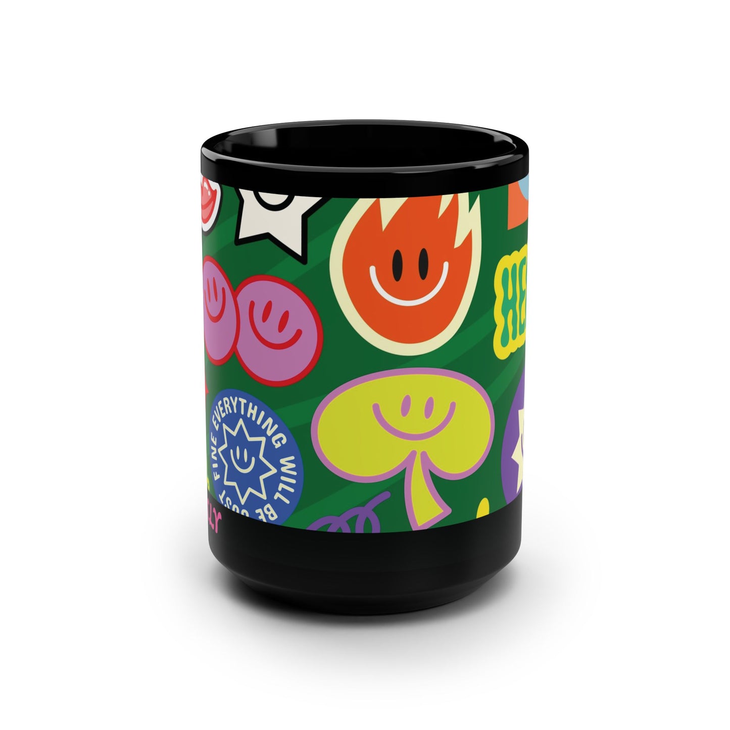 Mug Kahotic Pop 15 oz — Black