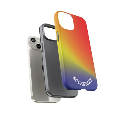 Volcanic Rain Tough Phone Case for Apple