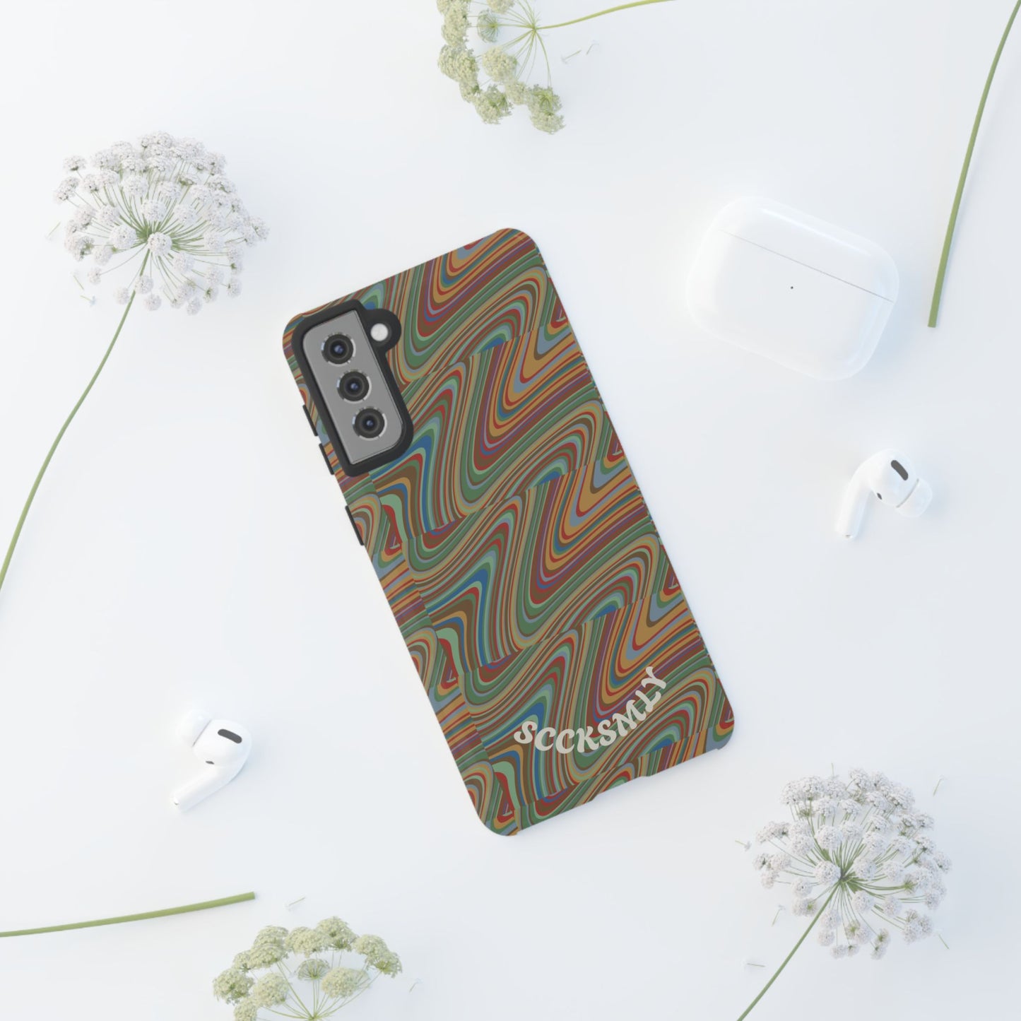 Earthly Waves Tough Phone Case for Samsung