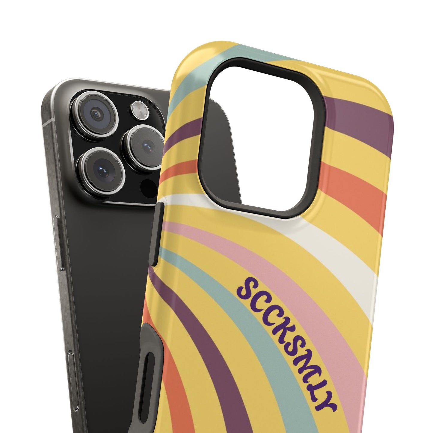 Vintage Groove Phone Case for Apple