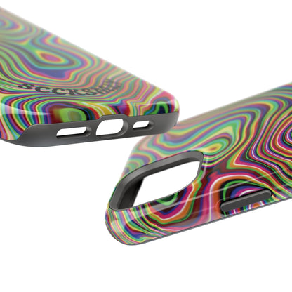 Acid Swirl Phone Case for Apple