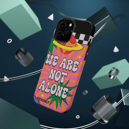 WE ARE NOT ALONE Tough Phone Case for Apple