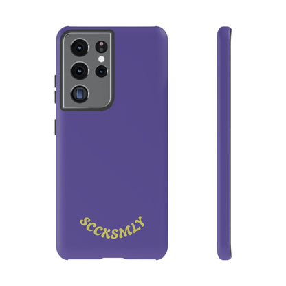 SOLID Dreamy Dusk Purple Tough Case for Samsung