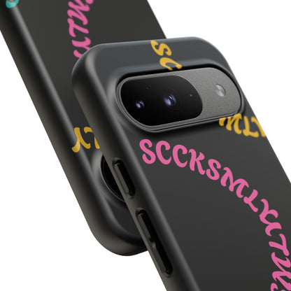 Y2K Wavy Script Tough Case for Google Pixel