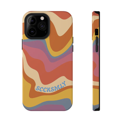 Warm Retro Phone Case for Apple