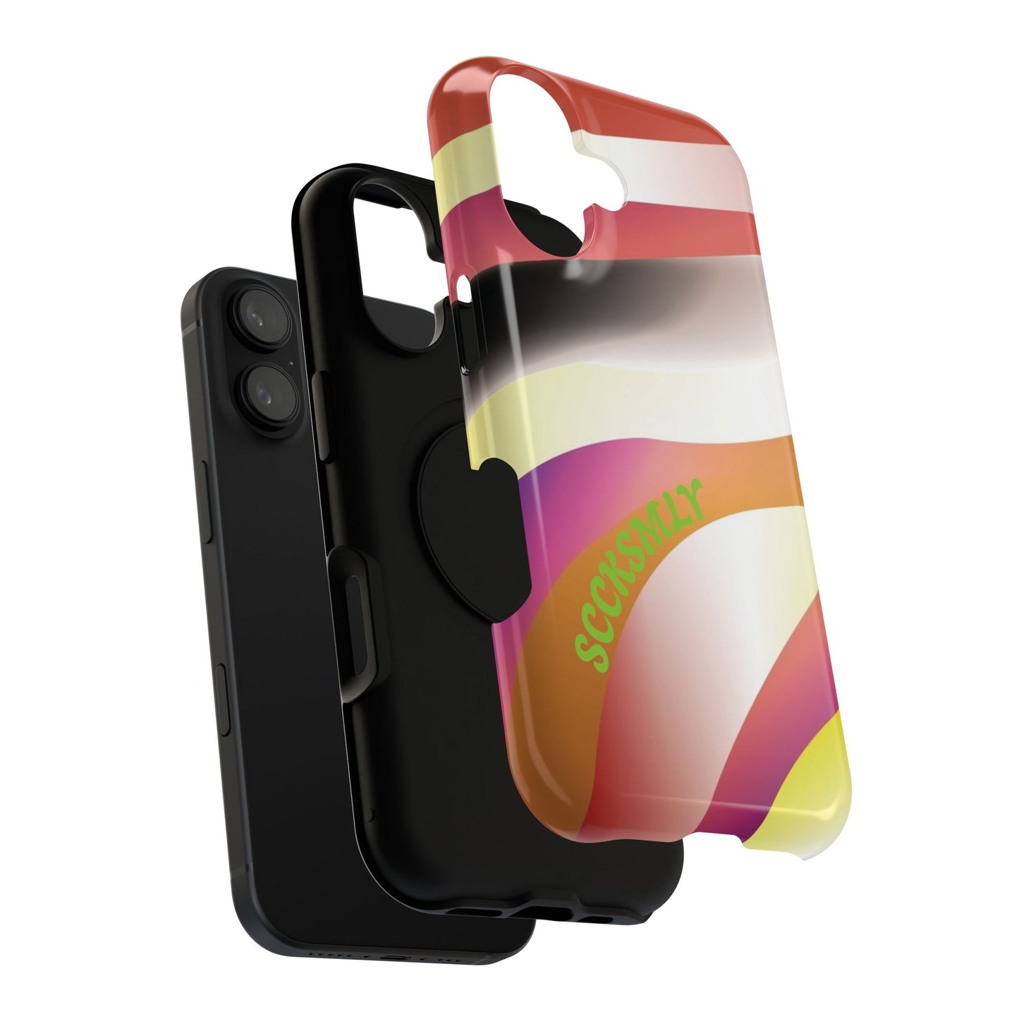 Neutral Waves Phone Case for Apple