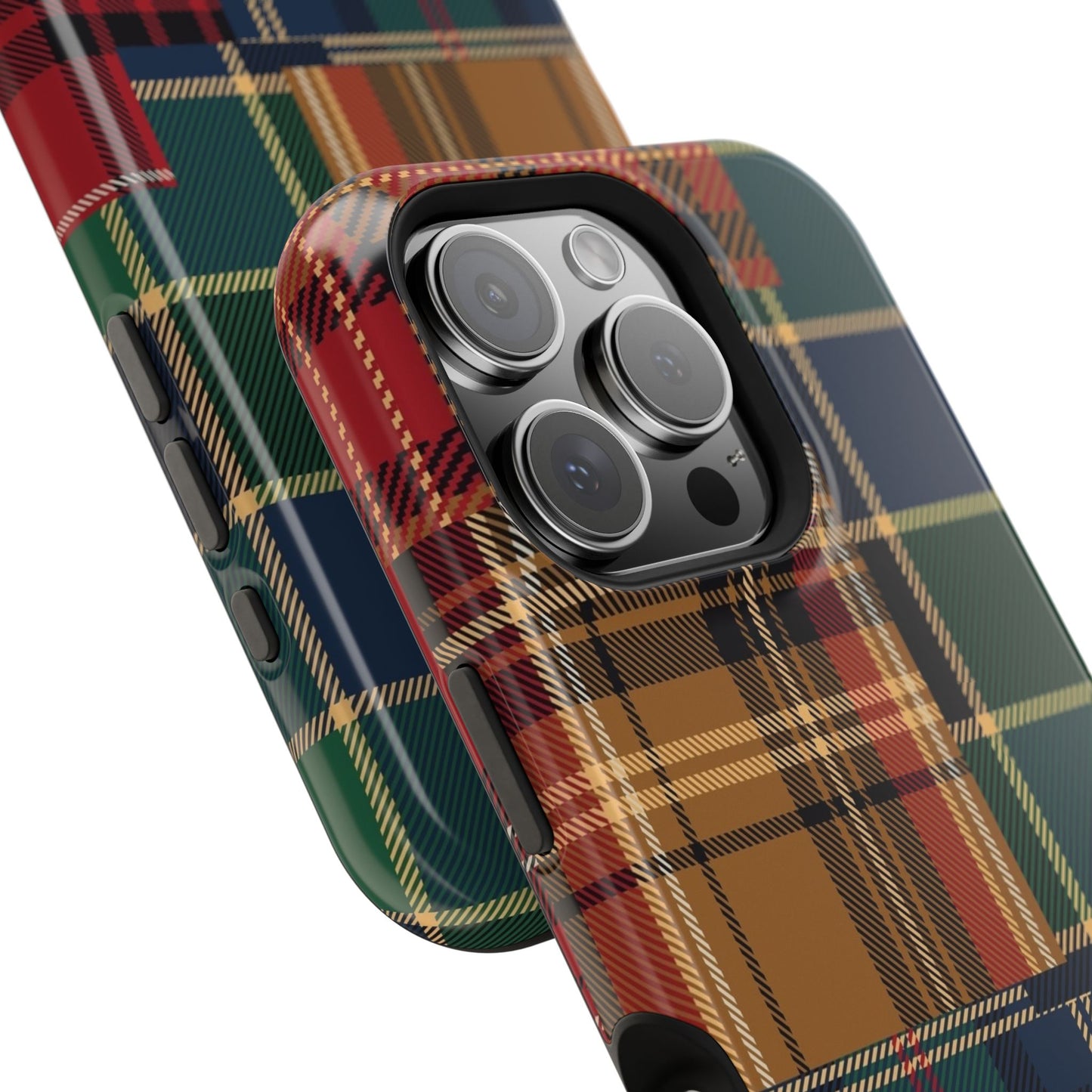 Heritage Hues Patchwork Tough Phone Case for Apple
