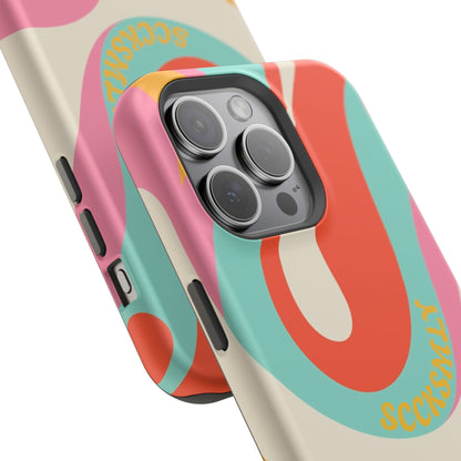 Psychodelic Acid Swirl Phone Case for Apple