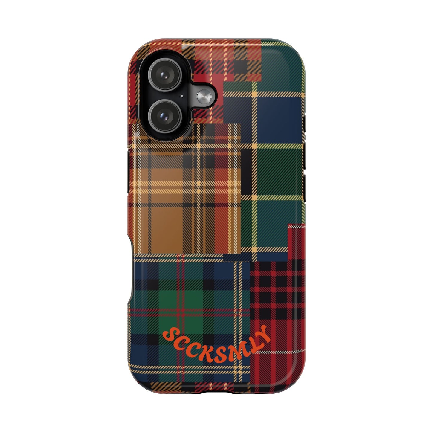Heritage Hues Patchwork Tough Phone Case for Apple