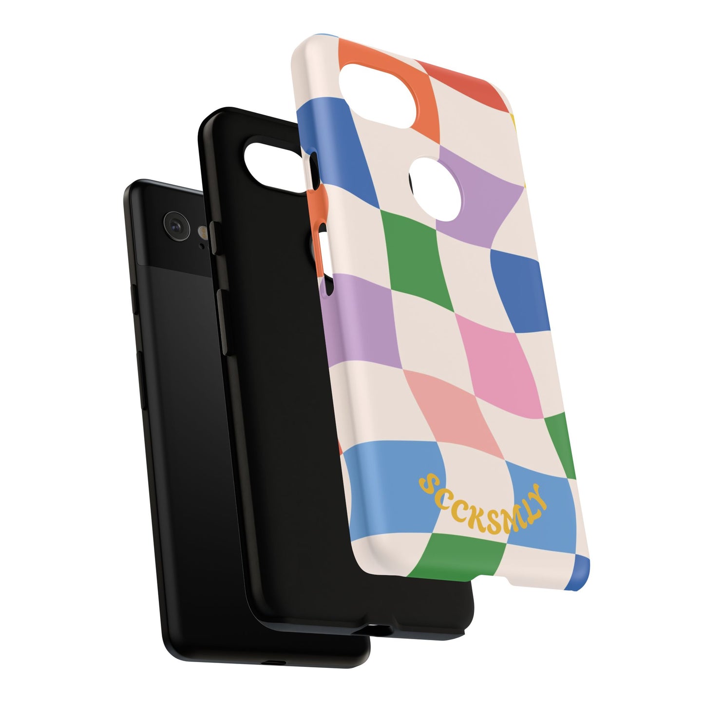 Checker Flicker Phone Case for Google Pixel