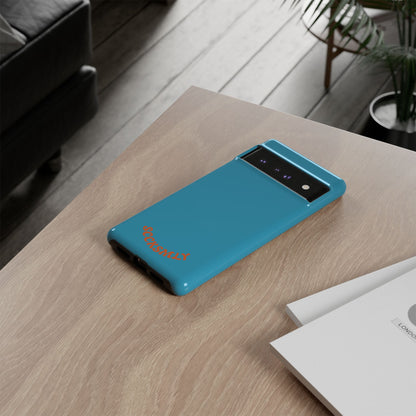 SOLID Blue Spook Tough Case for Google Pixel
