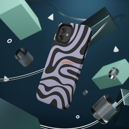 Purple Swirl Phone Case for Apple
