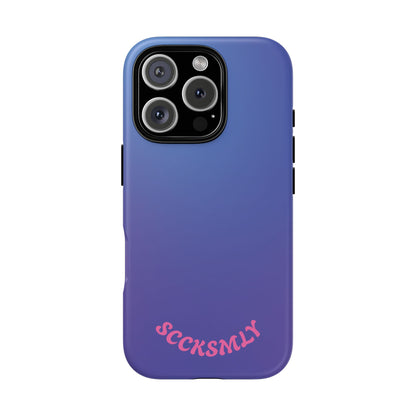 Berry Pop Gradient Tough Phone Case for Apple