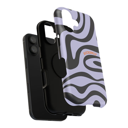 Purple Swirl Phone Case for Apple