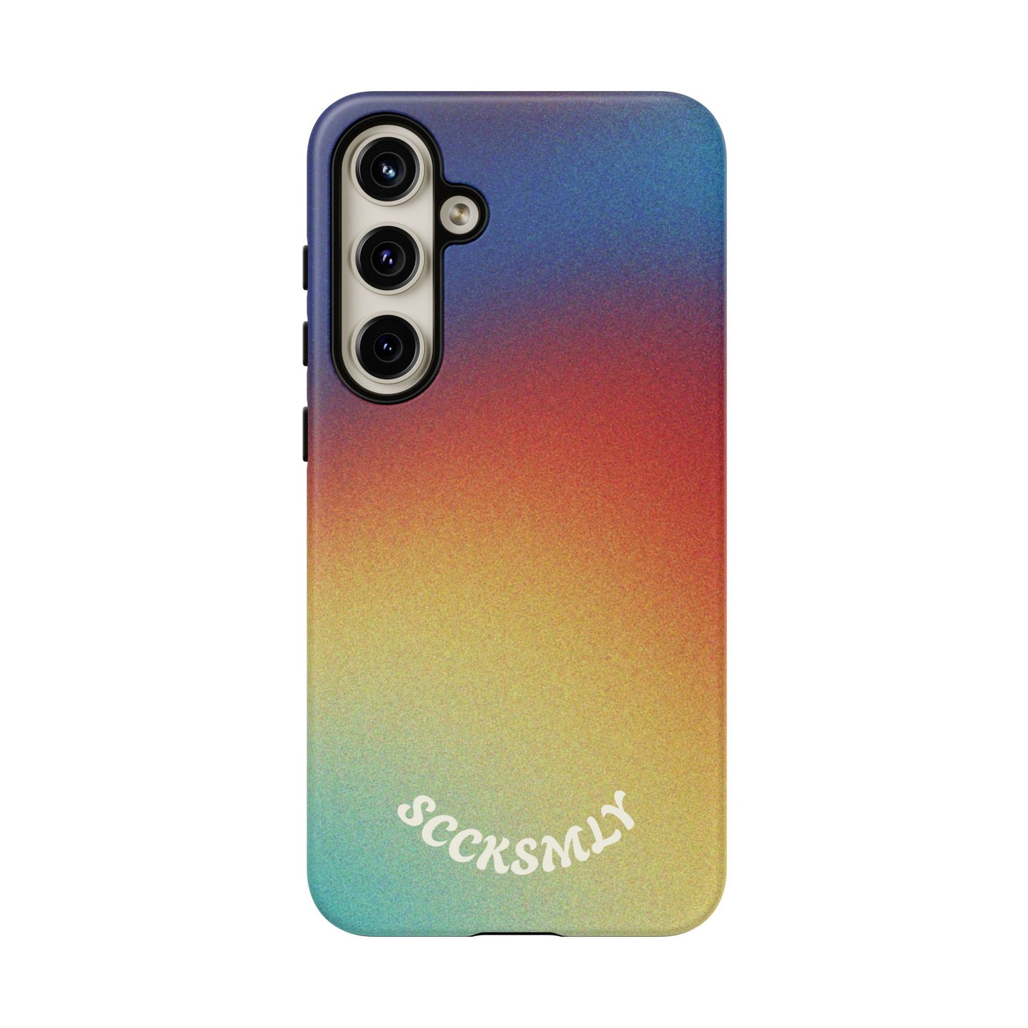 Faded Sunset Aura Tough Phone Case for Samsung