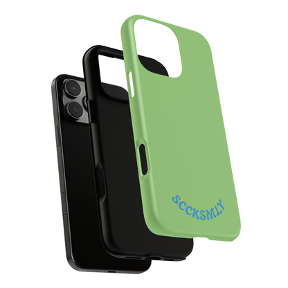SOLID Sour Lime Tough Case for Apple