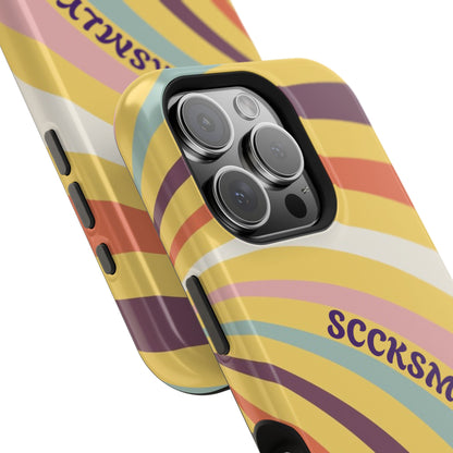 Vintage Groove Phone Case for Apple