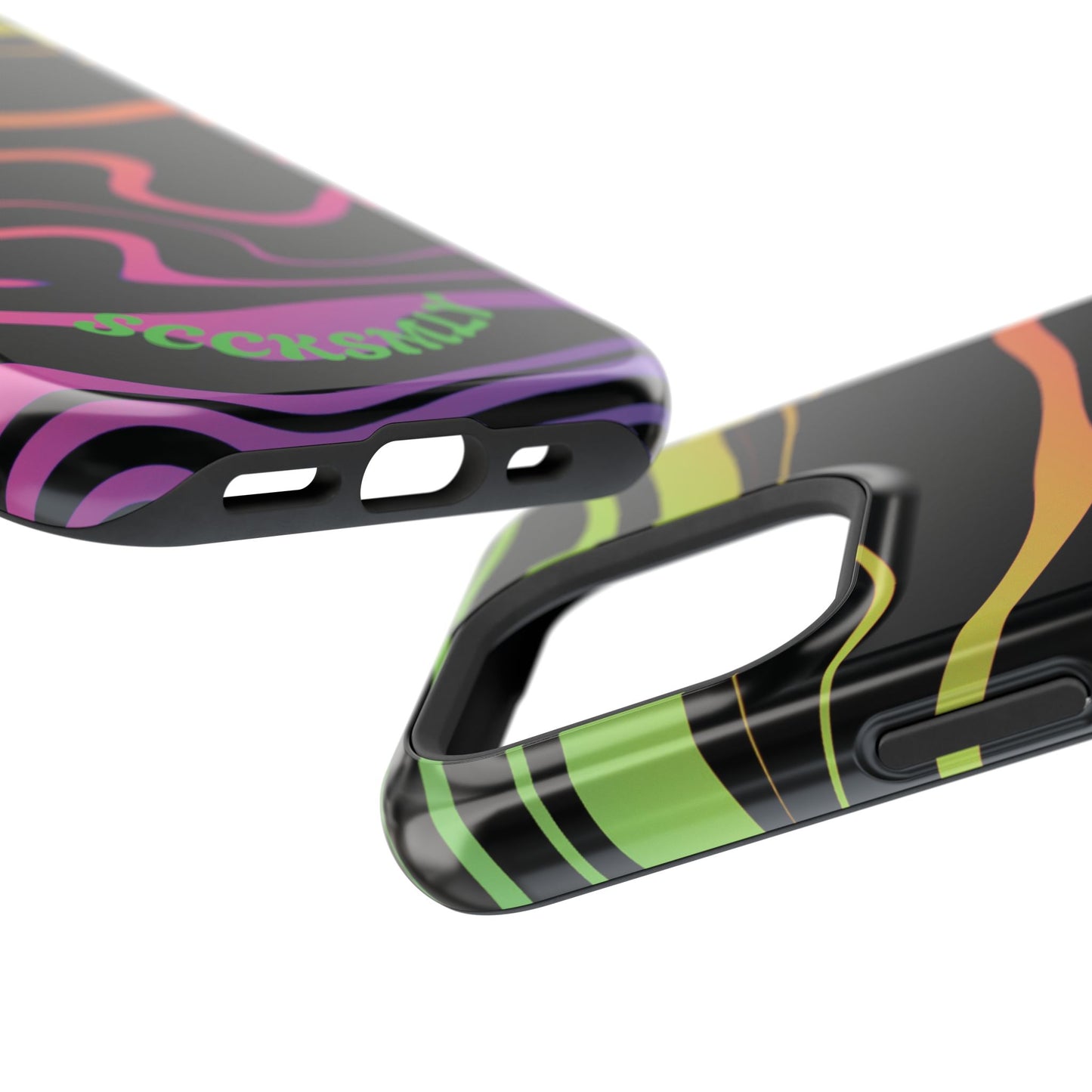 Dark Rainbow Phone Case for Apple