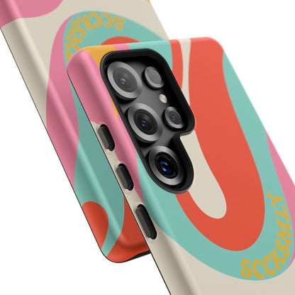 Psychodelic Acid Swirl Phone Case for Samsung