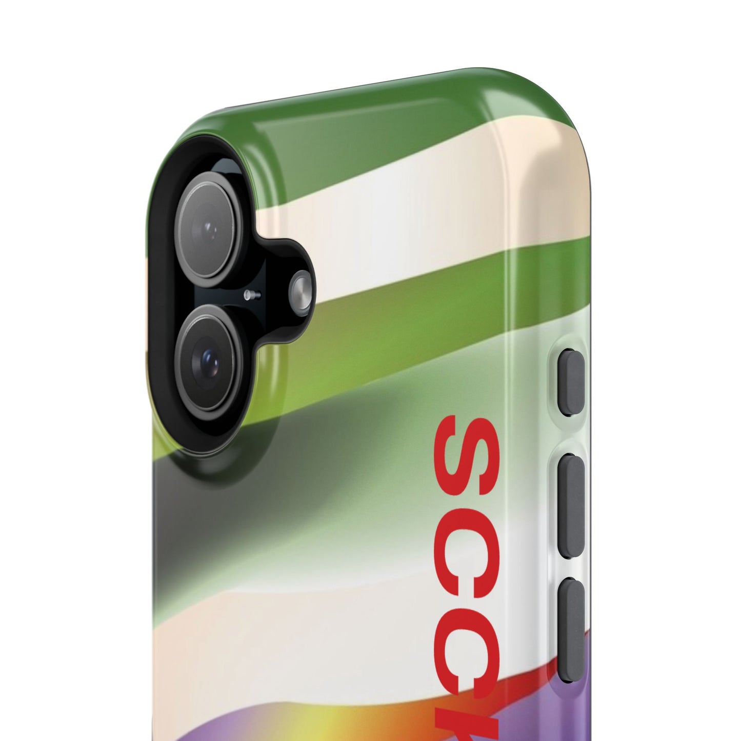 Green Waves Phone Case for "IOS or Apple"