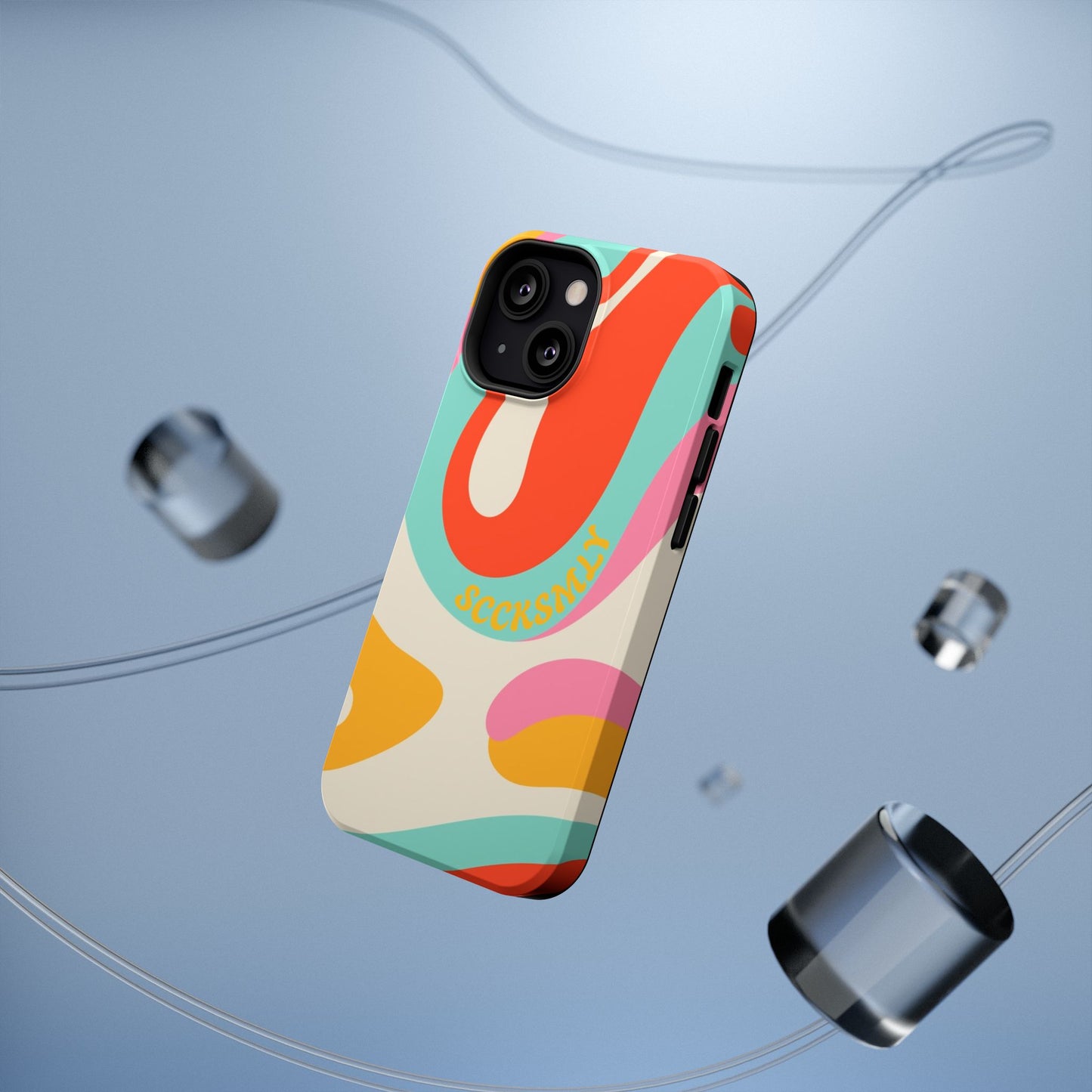 Psychodelic Acid Swirl Phone Case for "IOS or Apple"
