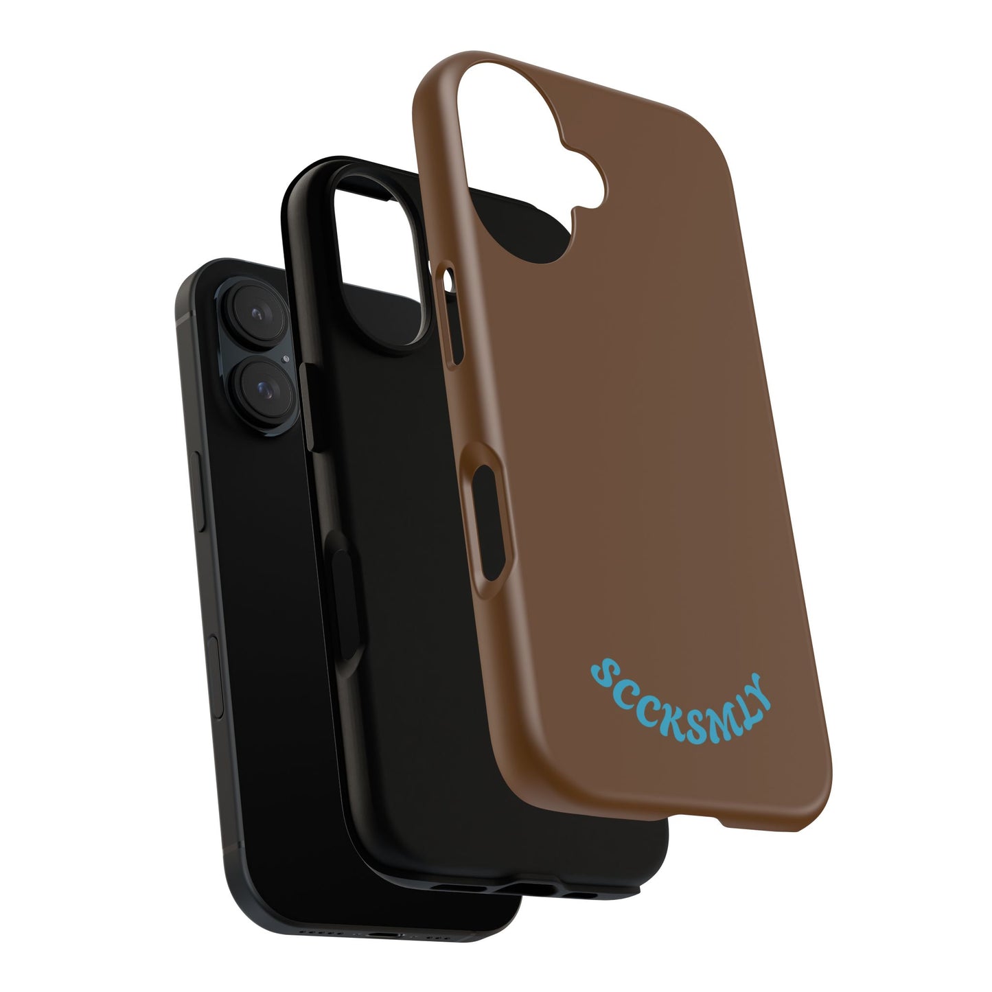 SOLID Chocolate Coco Tough Case for Apple