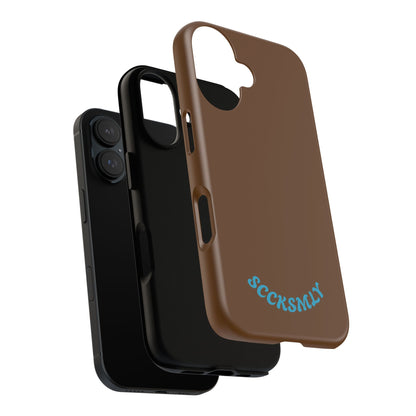 SOLID Chocolate Coco Tough Case for Apple