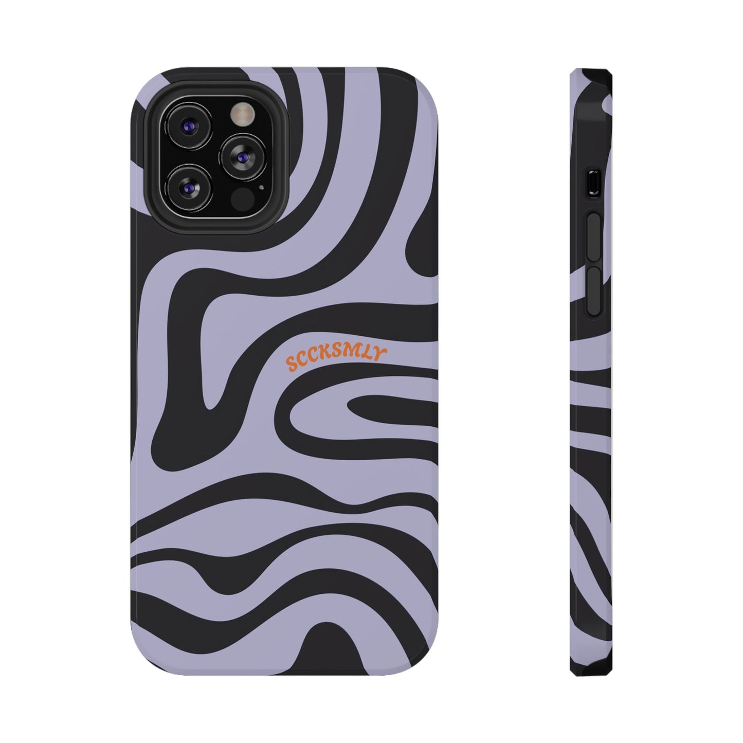 Purple Swirl Phone Case for Apple