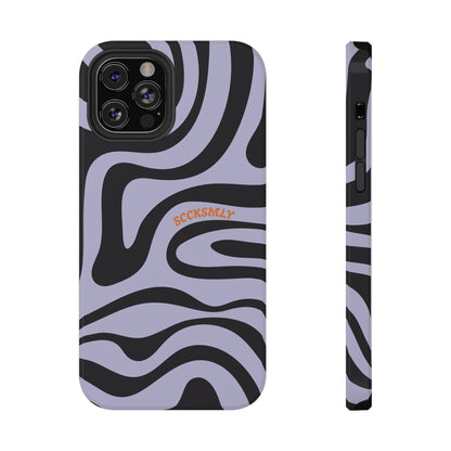 Purple Swirl Phone Case for Apple