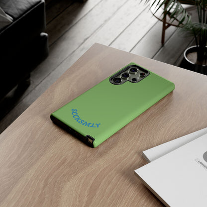 SOLID Sour Lime Tough Case for Samsung