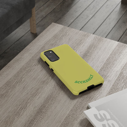SOLID Lemon Pop Tough Case for Samsung