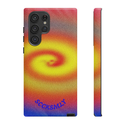 Toxic Spiral Tough Phone Case for Samsung