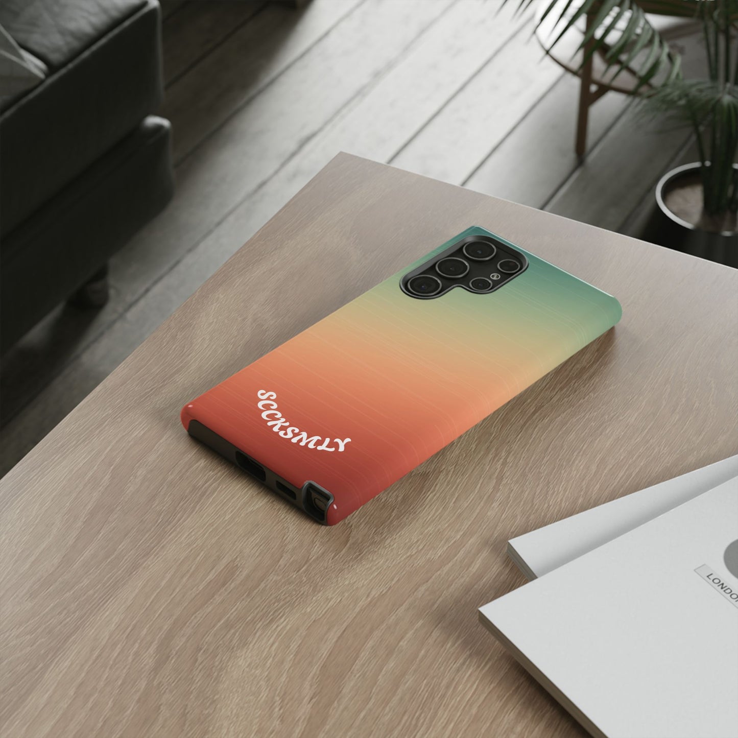 Warm Ombré Tough Phone Case for Samsung