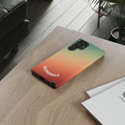 Warm Ombré Tough Phone Case for Samsung