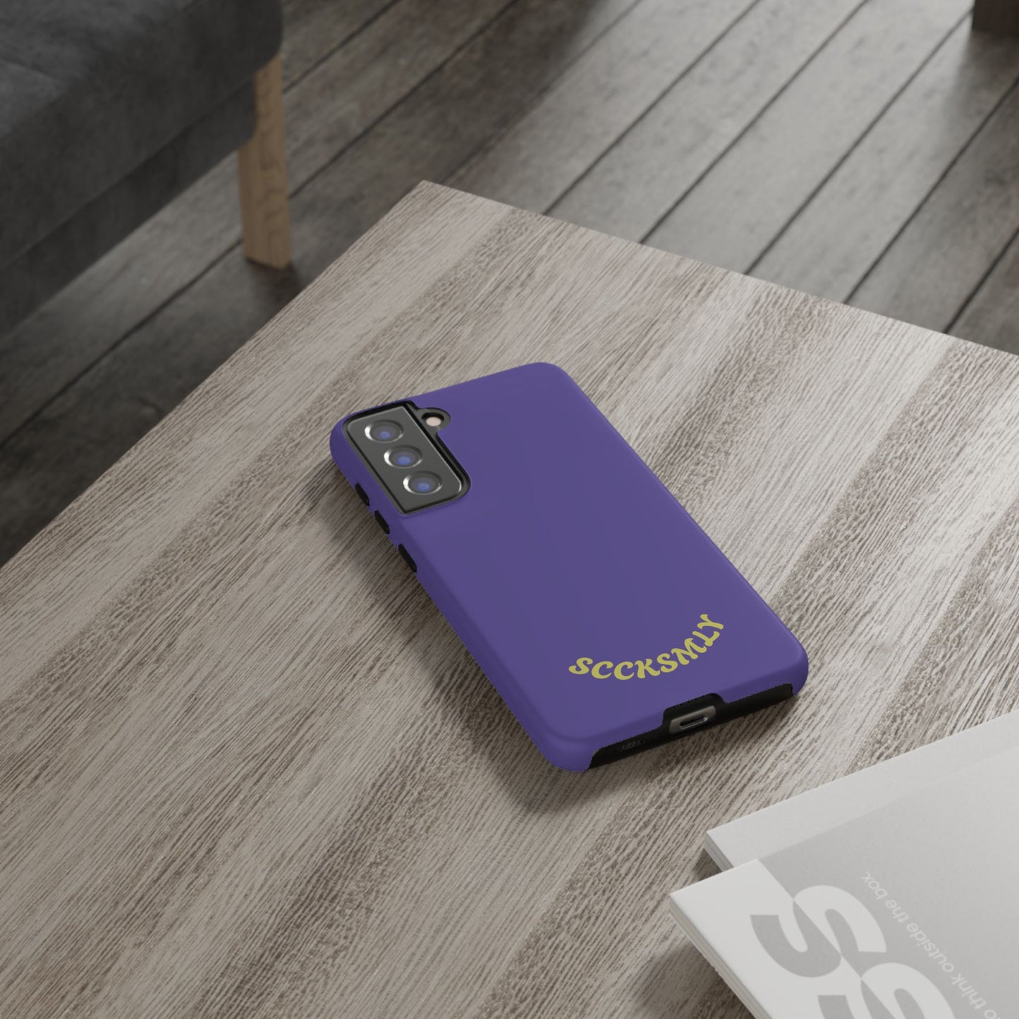 SOLID Dreamy Dusk Purple Tough Case for Samsung