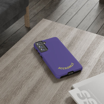 SOLID Dreamy Dusk Purple Tough Case for Samsung