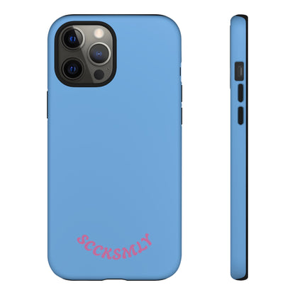 SOLID Blue Candie Tough Case for Apple