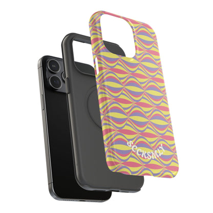 Electric Orbit Tough Phone Case for Apple