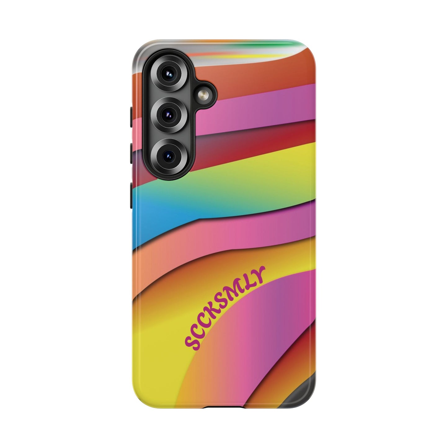 Modern Retro Rainbow Phone Case for Samsung