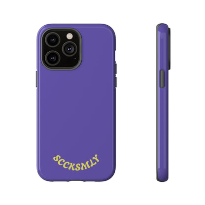 SOLID Dreamy Dusk Purple Tough Case for Apple